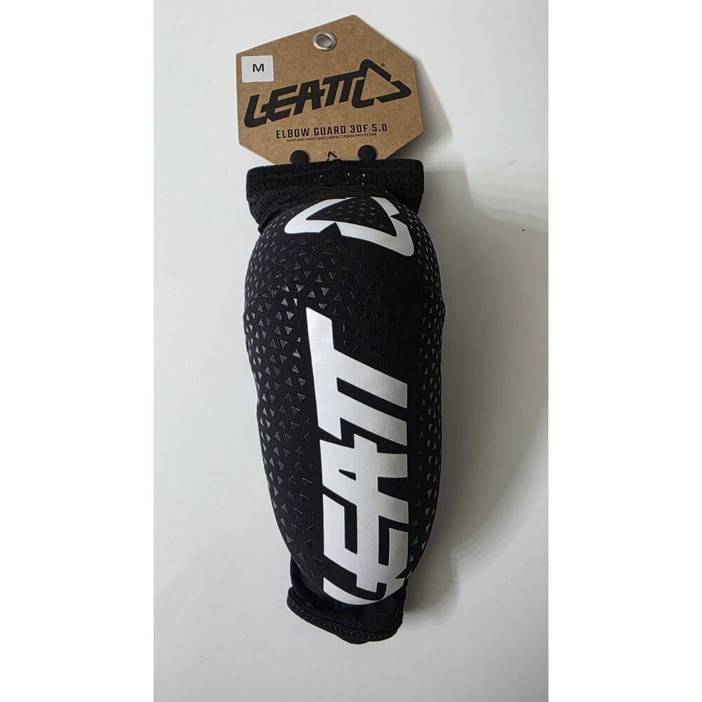 Leatt Elbow Guard 3DF 5.0 Adult White/Black - Medium 5019400401